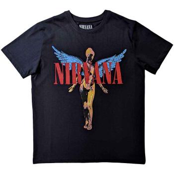 Nirvana tričko Angelic Čierna 5XL