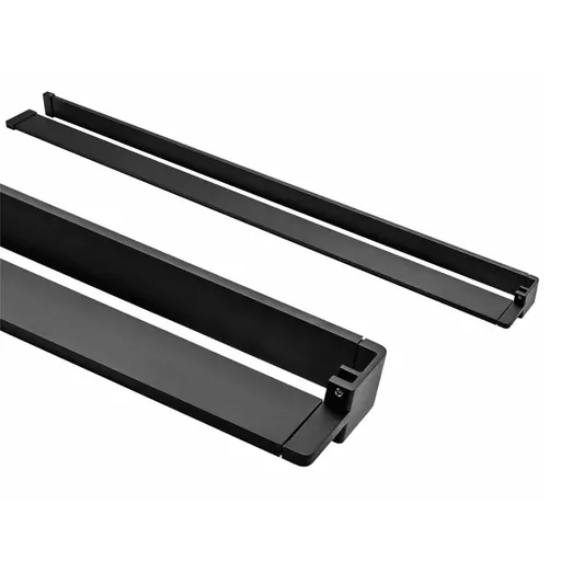 Mereo Polička k WALK IN, 120 cm, čierny ALU CK10620PB