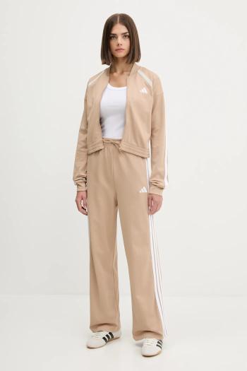 Tepláková súprava adidas TEAMSPORT béžová farba, JX0529