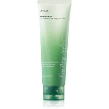 Anua Heartleaf LHA Moisture Peeling Gel jemný gélový peeling pre citlivú pleť so sklonom k akné 120 ml