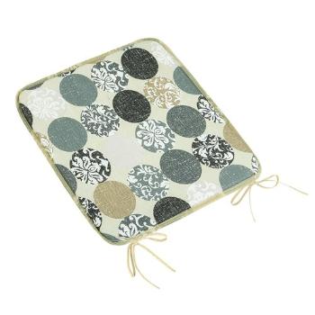 Bellatex Sedák Berta hladký Koule šedá, 40 x 40 cm