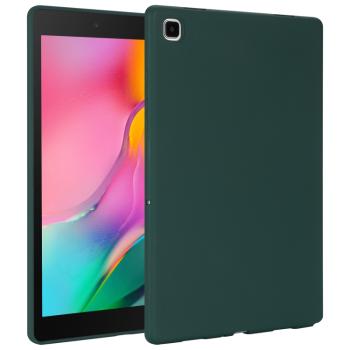 RUBBER Ochranný kryt pre Samsung Galaxy Tab A 8.0 2019 (T290/T295) tmavozelený