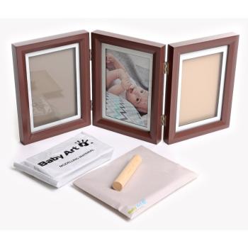 Baby Art My Baby Touch Double Brown sada na odtlačok bábätka 1 ks