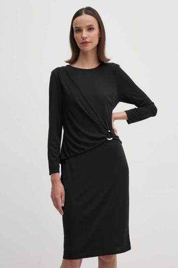 Šaty Lauren Ralph Lauren čierna farba, mini, priliehavá, 250898916