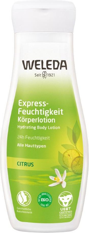 WELEDA 24h Expresne hydratujúce telové mlieko citrus 200 ml