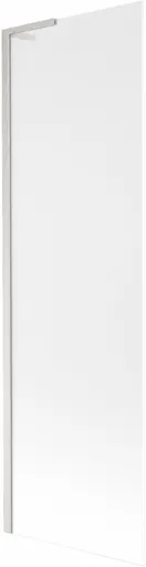 MEXEN/S - Next L vaňová zástena FIX 60 x 150, dekor, nikel kartáčovaná 895-060-000-03-30-97