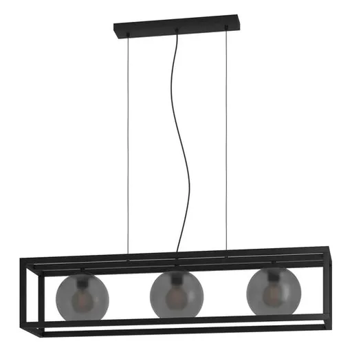 Závesné osvetlenie Eglo ARANGONA čierna 390215