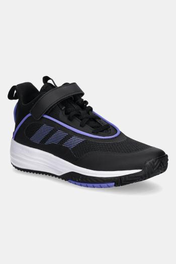 Detské tenisky adidas Originals OWNTHEGAME 3.0 čierna farba, JI0393
