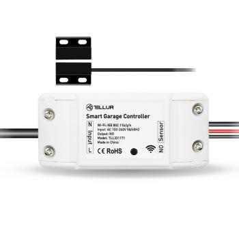 Kit control ușa de garaj Tellur WiFi Smart , alb