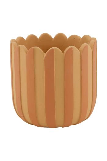 Kvetináč home & lifestyle oranžová farba