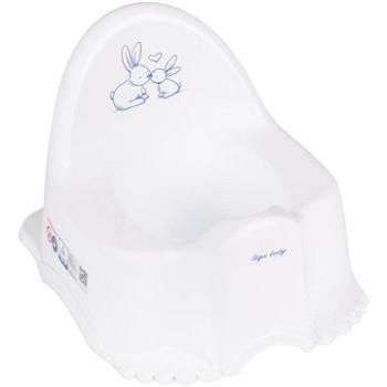 TEGA BABY ECO zajac s melódiou – biely (5902963010285)