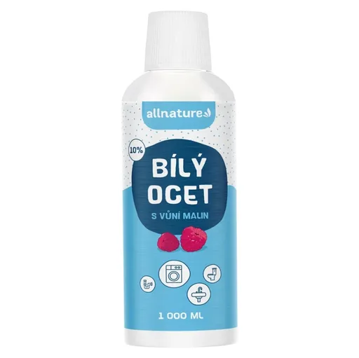 ALLNATURE Biely ocot 10% s vôňou malín 1000 ml
