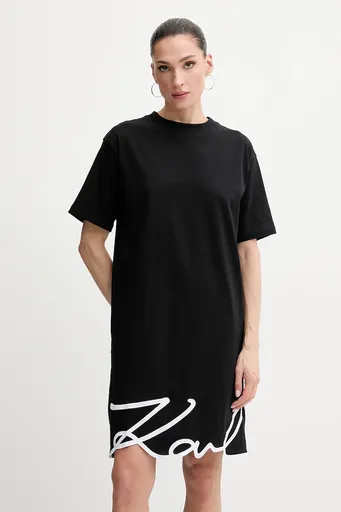 Bavlnené šaty Karl Lagerfeld