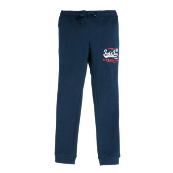 Jack & Jones  JPSTLOGO SWEAT PANT  Džínsy Slim Námornícka modrá