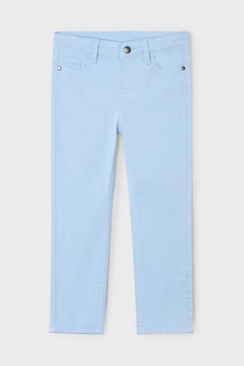 Detské nohavice Mayoral slim fit basic jednofarebné, 509