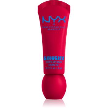 NYX Professional Makeup Smushy Matte Lip Balm ajakbalzsam matt hatással árnyalat Sassy Stuff 8 ml