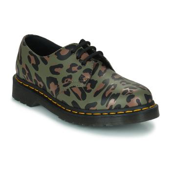 Dr. Martens  1461 Smooth Distorted Leopard  Polokozačky Kaki