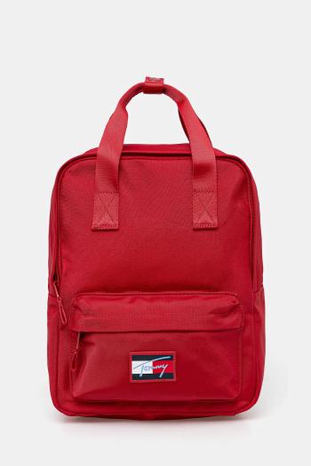 Detský ruksak Tommy Hilfiger červená farba, veľký, jednofarebná, AU0AU02017