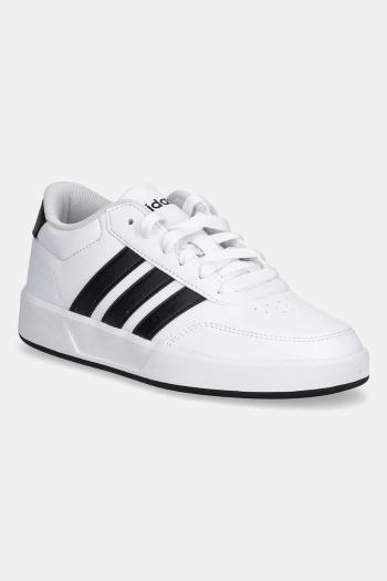 Detské tenisky adidas BREAKNET 3.0 biela farba, JR8448