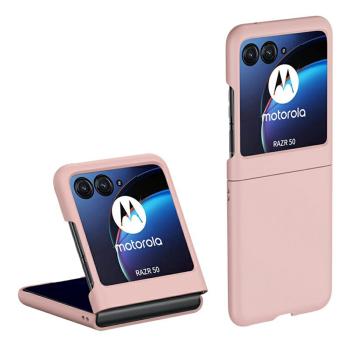 PLASTIC Ochranný plastový kryt pre Motorola Razr 60 svetloružový