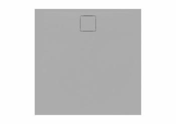 Sprchová vanička štvorcová SAT Vision 90x90 cm liaty mramor šedá SATSVVI90QS