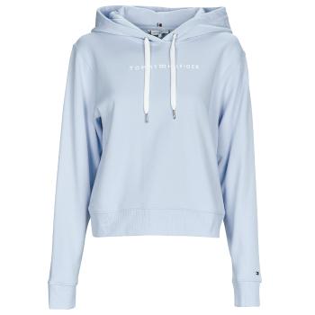 Tommy Hilfiger  REG FROSTED CORP LOGO HOODIE  Mikiny Modrá