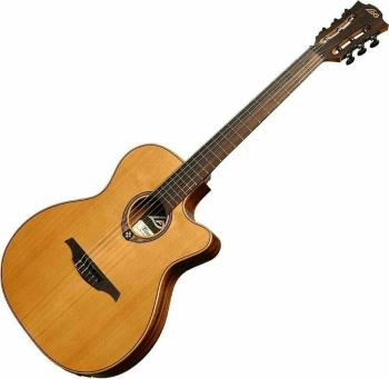 LAG TN170ASCE 4/4 Natural Satin Klasická gitara s elektronikou