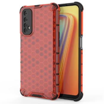 HONEYCOMB Ochranný kryt Realme 7 červený