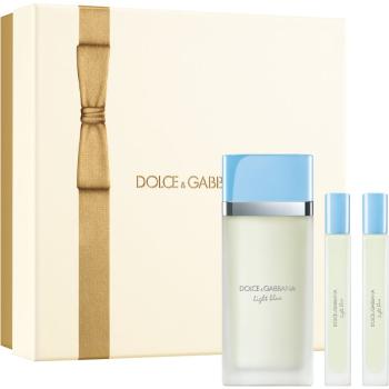 Dolce&Gabbana Light Blue EDT Trio Gift Set NEW darčeková sada pre ženy