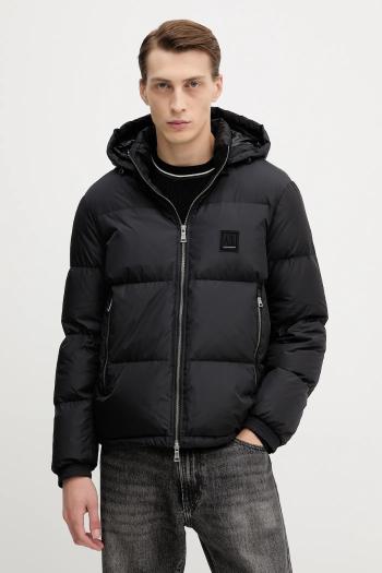 Páperová bunda Armani Exchange čierna farba, zimná, XM000348 AF12286