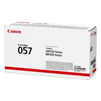 CANON 057 BK - originálny toner, čierny, 3100 strán