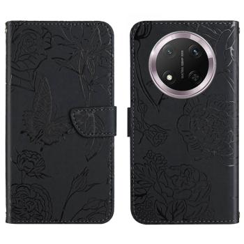 ART BLOSSOM Peňaženkový obal pre Honor Magic7 Lite 5G čierny