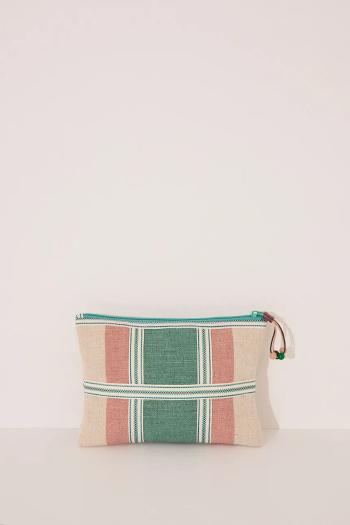 Kozmetická taška women'secret zelená farba, 4849268