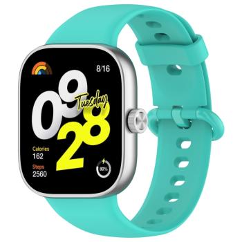 SILICONE Vymeniteľný remienok pre Xiaomi Redmi Watch 5 mentolový zelený