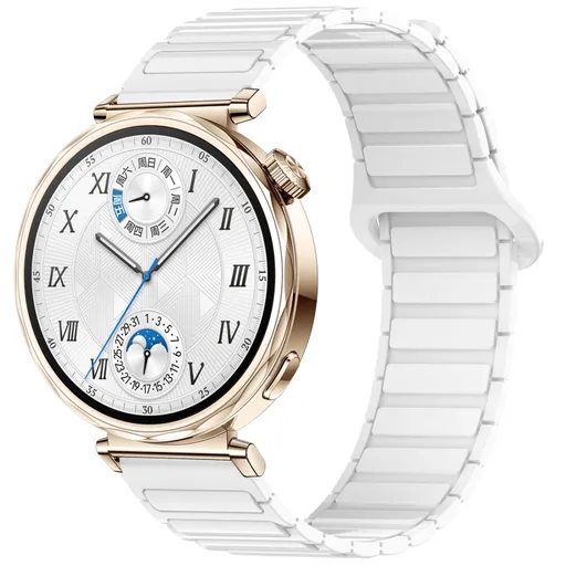 MAGNA-FLEX Náhradný remienok pre Huawei Watch GT 5 41mm / GT 6 41mm CERAMIC WHITE