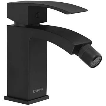 SAPHO GINKO 35 stojančeková bidetová batéria bez výpustu, čierna mat 1101-03B