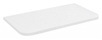 SAPHO - ZORBA Rockstone doska 41x22,5cm, biela mat LT113-0101