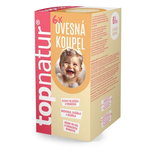 TOPNATUR Ovsená kúpeľ pre deti 6x25 g