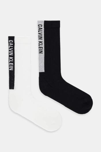 Ponožky Calvin Klein Jeans 2-pak čierna farba, 701235977