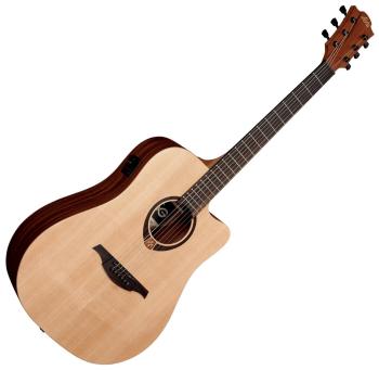 LAG Tramontane T70DCE Natural Satin Elektroakustická kytara Dreadnought