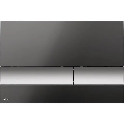 Ovládacie tlačidlo Alca plast čierna mat M1728-2