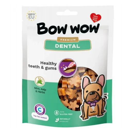 BOW WOW Premium Dental maškrty pre psov 60 g