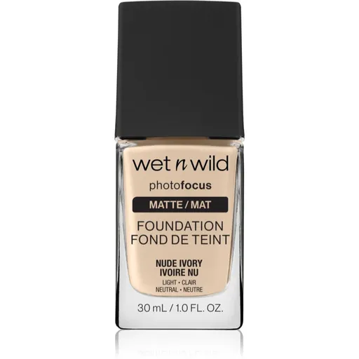 Wet n Wild PhotoFocus zmatňujúci fluidný make-up odtieň Nude Ivory 30 ml