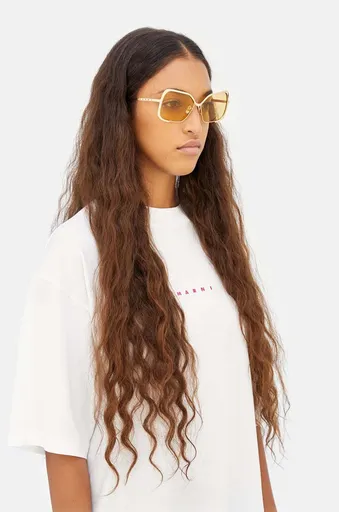 Slnečné okuliare Marni Unila Valley Gold Mustard