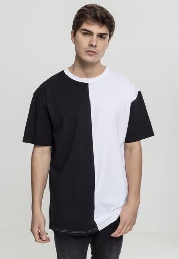 Urban Classics Oversize Harlequin Tee blk/wht - M