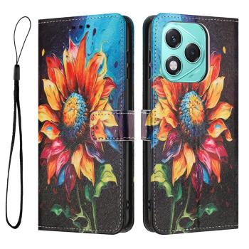ART Peňaženkový kryt pre Honor 400 Lite 5G SUNFLOWER