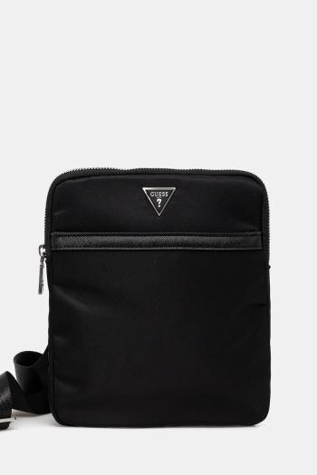 Malá taška Guess MILANO čierna farba, HMMINY P5223