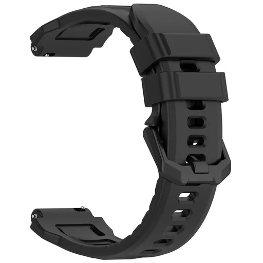 SILICONE Vymeniteľný remienok pre Amazfit T-Rex 3 Pro 44mm čierny
