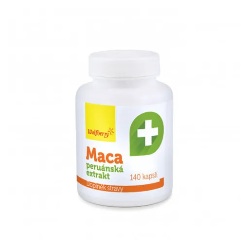 WOLFBERRY Maca peruánska extrakt 140 kapsúl