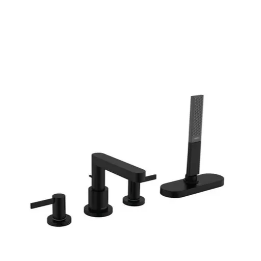 Hansgrohe Finoris vaňová batéria bez podomietkového telesa matná čierna 76444670
